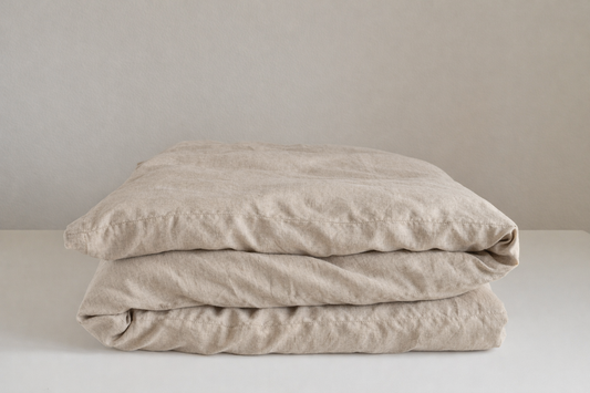 Natural Linen Bedding Set