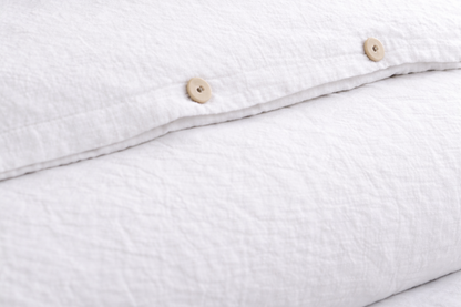 Off-white Linen Bedding Set