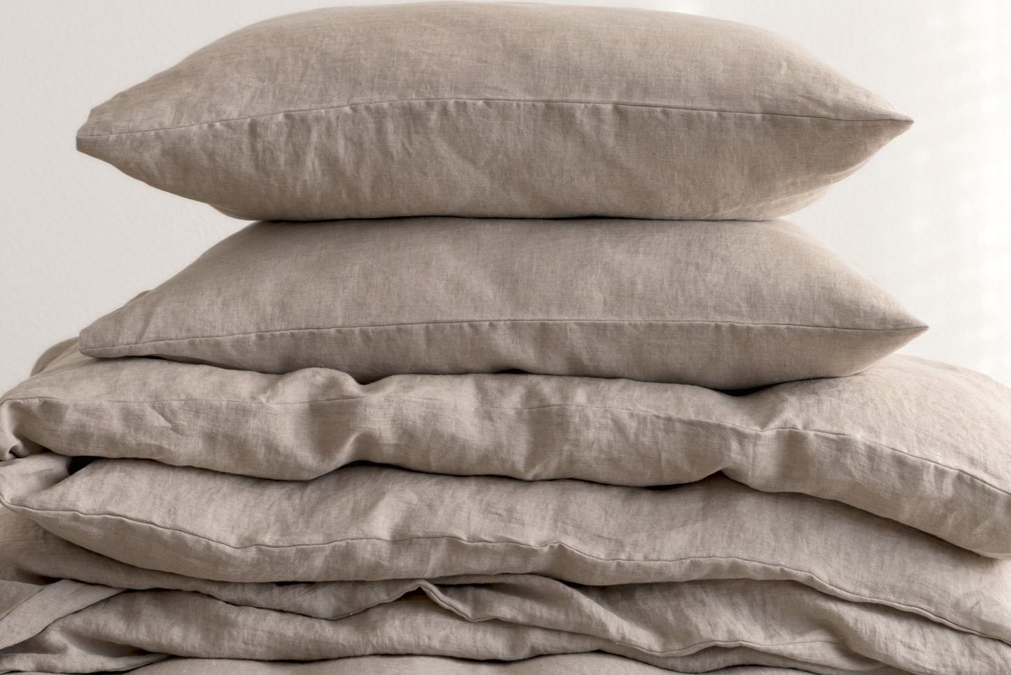 Natural Linen Bedding Set