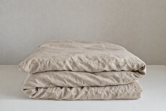 Natural Linen Bedding Set