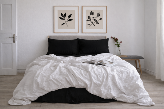 Ivory Shadow Bedding Set